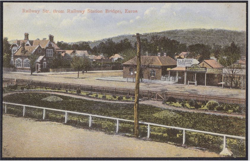 1900s Euroa Railway and Bank Tom Gorman ca 1900 SLV 10381 295293Capture.jpg